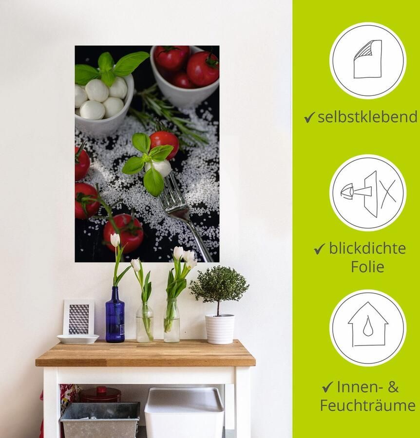 Artland Artprint Mediterrane uit de keuken als artprint op linnen muursticker in verschillende maten - Foto 4