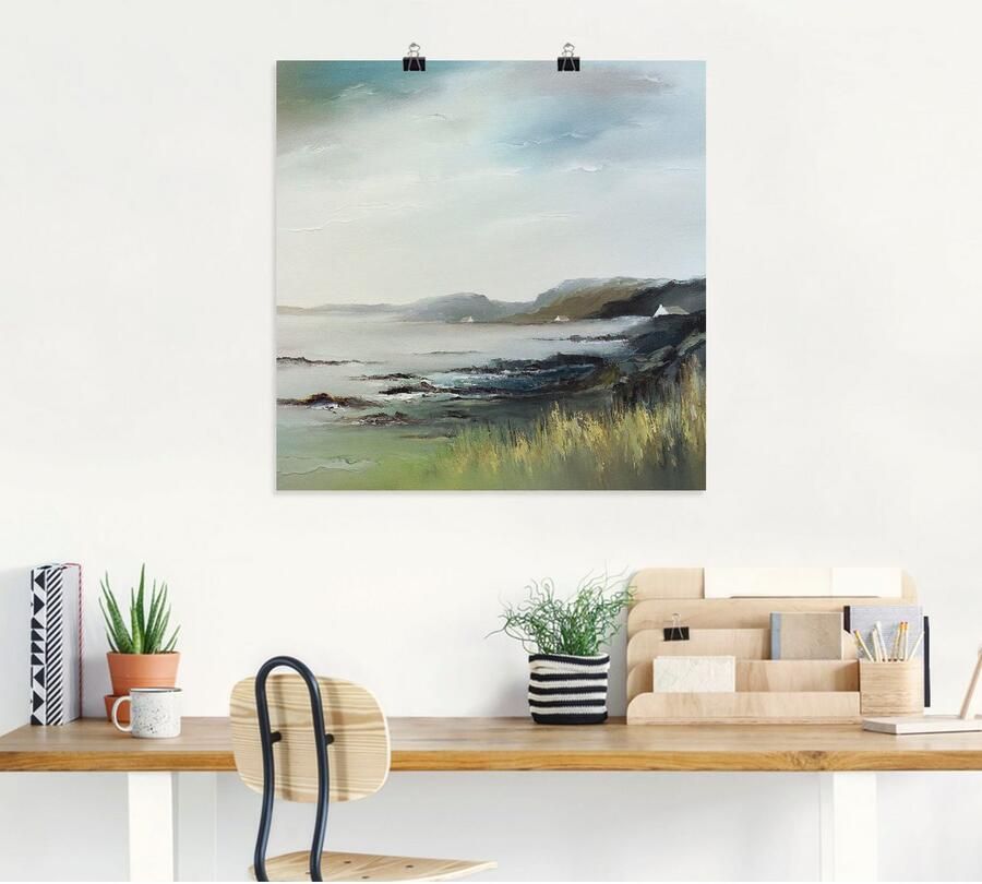 Artland Artprint Meer als artprint op linnen poster in verschillende formaten maten - Foto 4