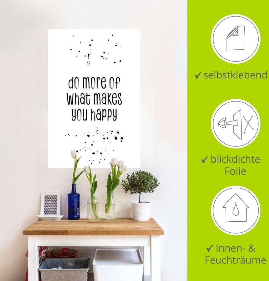 Artland Artprint Meer van wat gelukkig maakt als artprint op linnen poster muursticker in verschillende maten - Foto 4