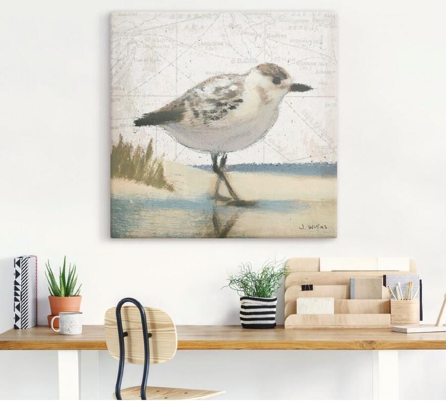Artland Artprint op linnen Meeuw I - Foto 4