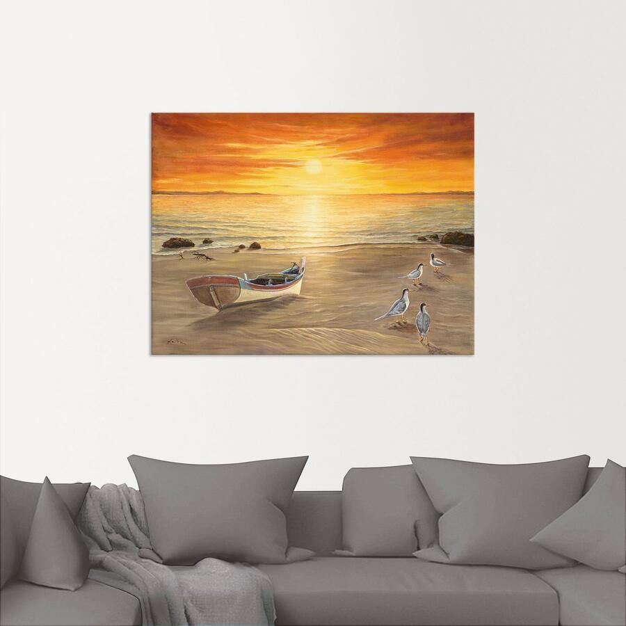 Artland Artprint Meeuwen als artprint van aluminium artprint voor buiten artprint op linnen poster in verschillende maten. maten - Foto 2