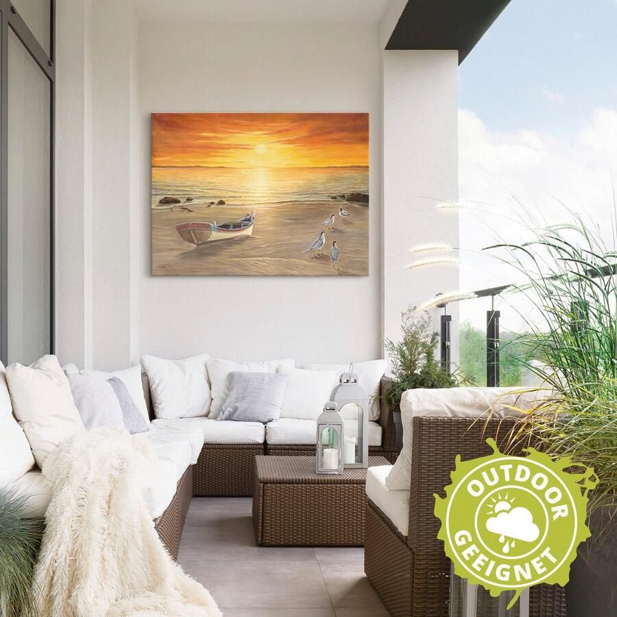 Artland Artprint Meeuwen als artprint van aluminium artprint voor buiten artprint op linnen poster in verschillende maten. maten - Foto 3