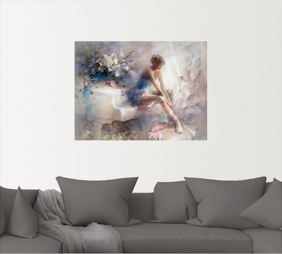 Artland Artprint Melodieën als artprint op linnen poster muursticker in verschillende maten - Foto 4