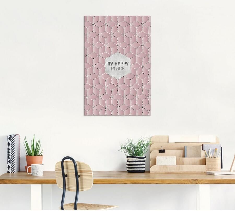 Artland Artprint Mijn gelukkige plek als artprint van aluminium artprint voor buiten poster in diverse formaten - Foto 4