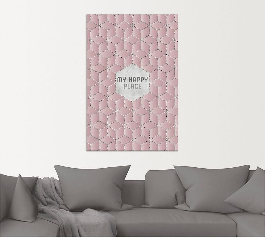 Artland Artprint Mijn gelukkige plek als artprint van aluminium artprint voor buiten poster in diverse formaten - Foto 5