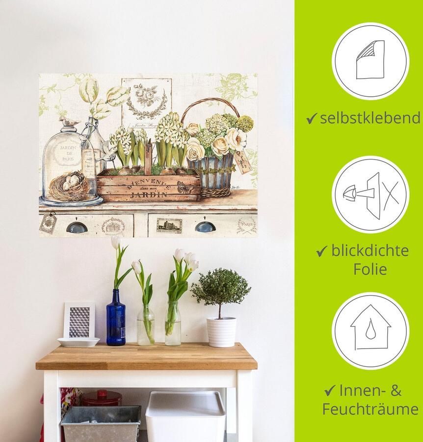 Artland Artprint Mijn tuin als artprint op linnen poster muursticker in verschillende maten - Foto 3