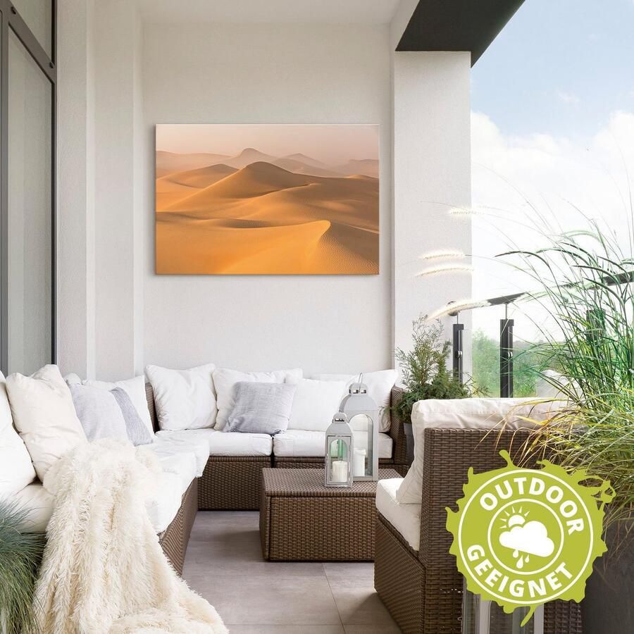 Artland Artprint Mist in de Rub al Khali woestijn als artprint van aluminium artprint voor buiten artprint op linnen in verschillende maten - Foto 2