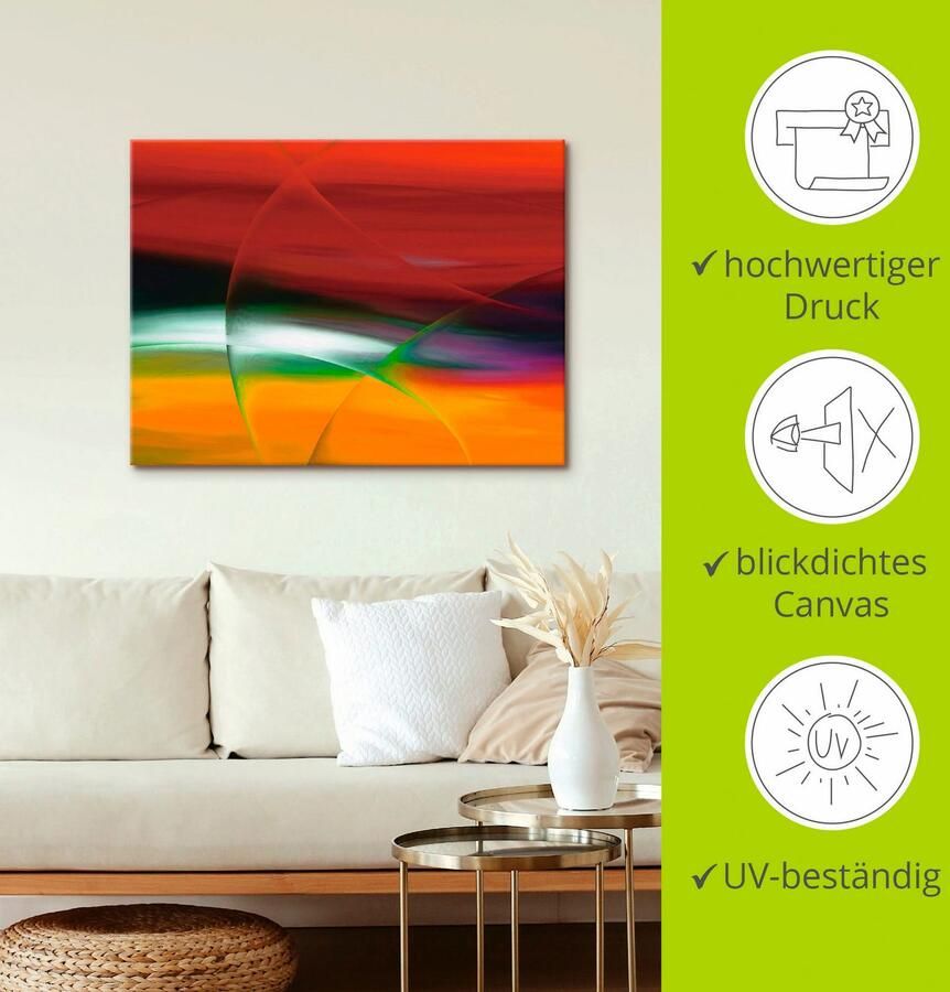 Artland Artprint Modern IV als artprint op linnen poster in verschillende formaten maten - Foto 3