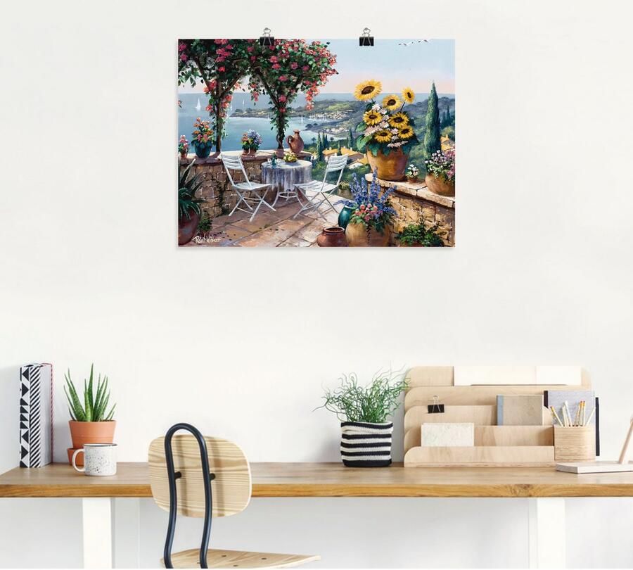 Artland Artprint Momenten van meditatie als artprint op linnen poster muursticker in verschillende maten - Foto 5