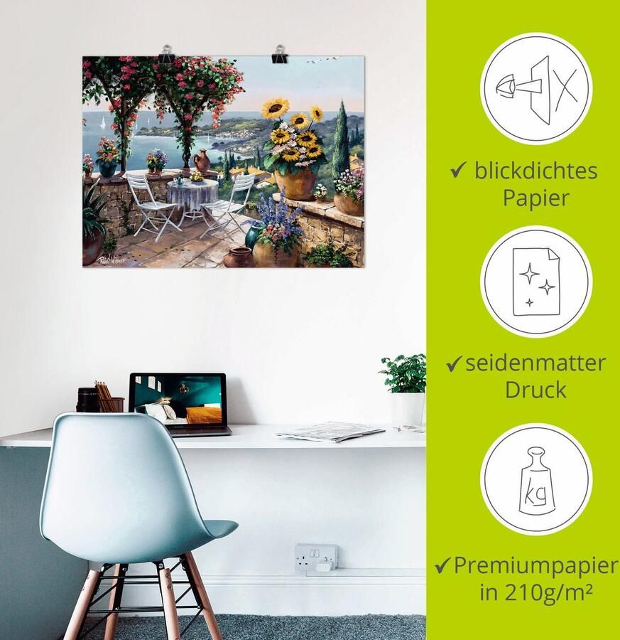 Artland Artprint Momenten van meditatie als artprint op linnen poster muursticker in verschillende maten - Foto 3