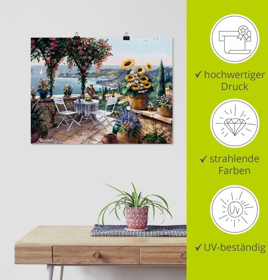 Artland Artprint Momenten van meditatie als artprint op linnen poster muursticker in verschillende maten - Foto 4