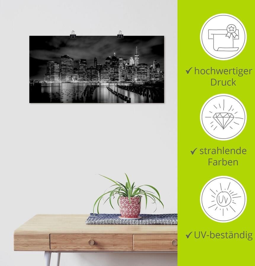 Artland Artprint New York City I als poster in verschillende formaten maten - Foto 3
