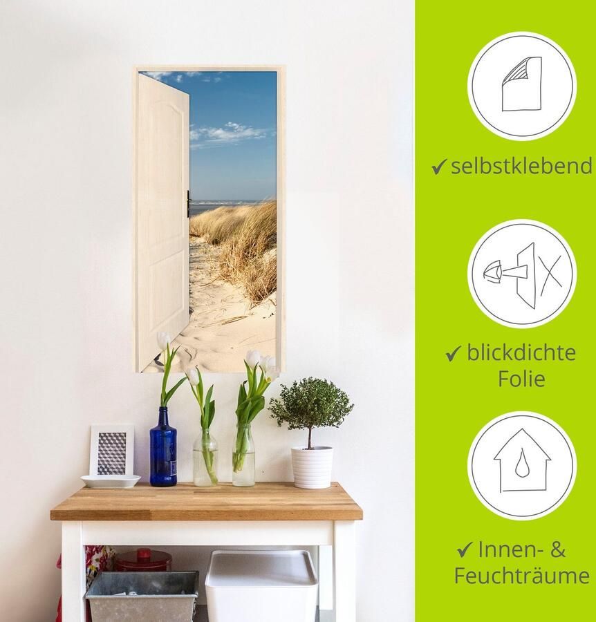 Artland Artprint Noordzeestrand op Langeoog als poster muursticker in verschillende maten - Foto 4