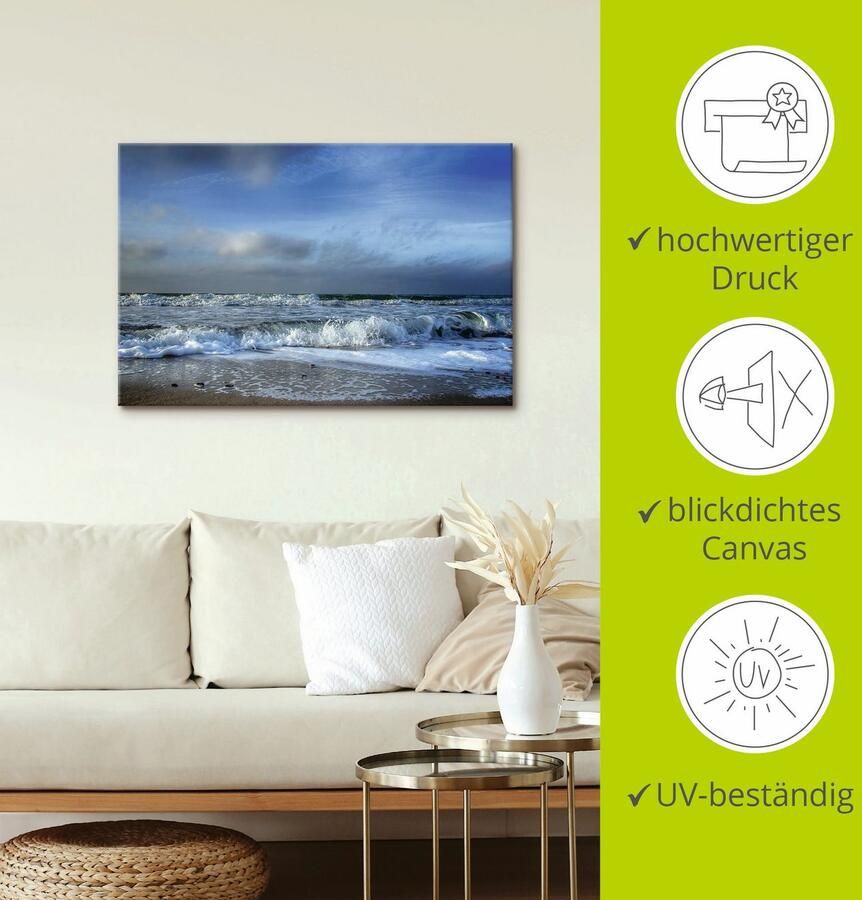 Artland Artprint Oostzee als artprint op linnen poster in verschillende formaten maten - Foto 2