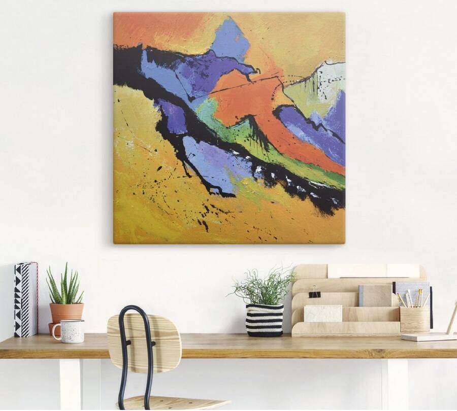 Artland Artprint op linnen Abstract XI - Foto 4