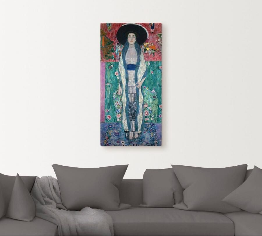 Artland Artprint op linnen Afbeelding Adele Bloch-boer II. 1912 - Foto 4