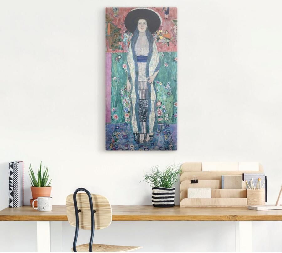 Artland Artprint op linnen Afbeelding Adele Bloch-boer II. 1912 - Foto 3