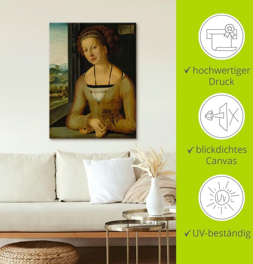 Artland Artprint op linnen Afbeelding van voorbidder - Foto 2