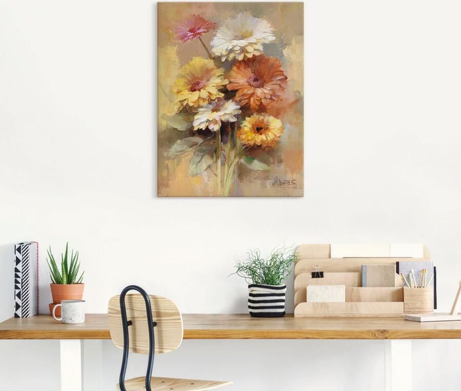 Artland Artprint op linnen Bos bloemen I gespannen op een spieraam - Foto 4