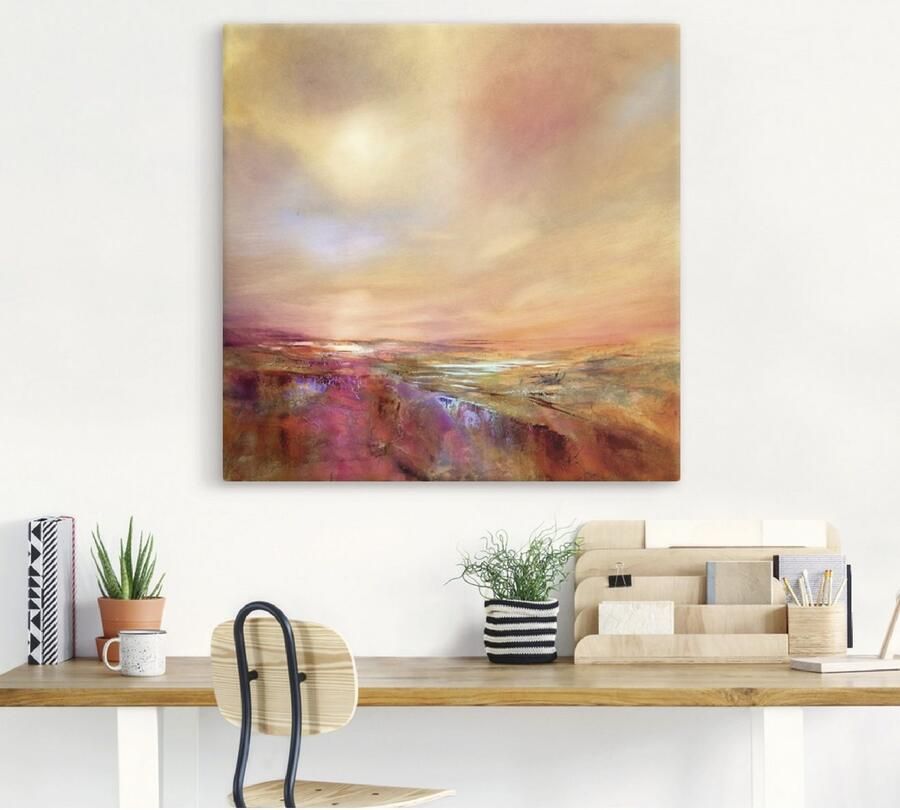 Artland Artprint op linnen De hemel raken gespannen op een spieraam - Foto 2