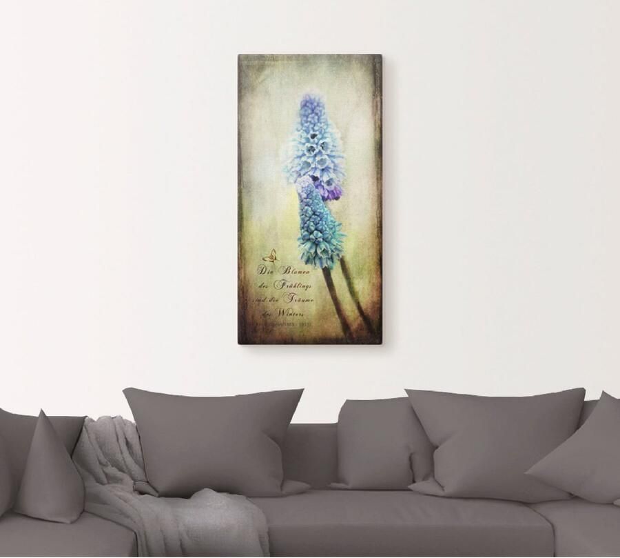 Artland Artprint op linnen De lente komt gespannen op een spieraam - Foto 4