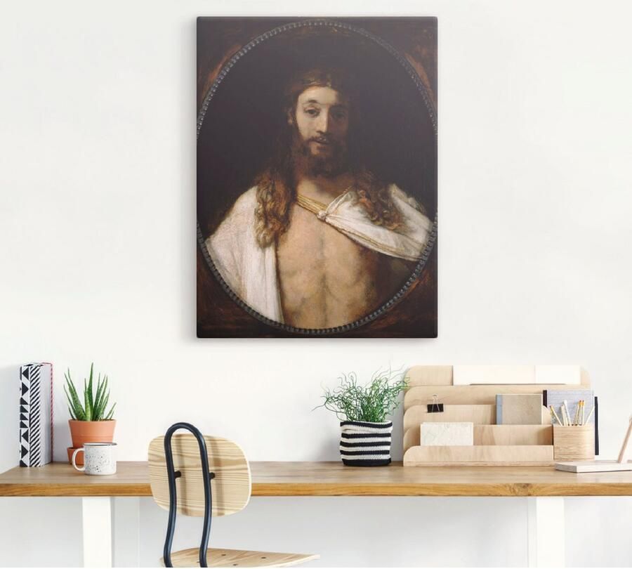 Artland Artprint op linnen De opgestanee Christus. 1661 - Foto 3