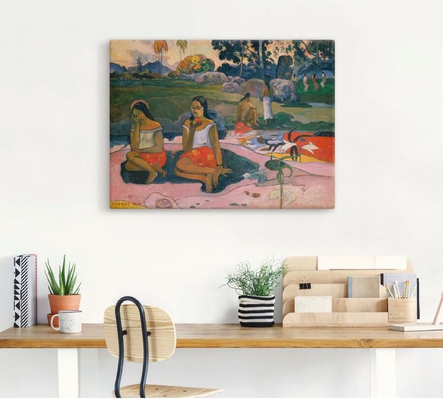 Artland Artprint op linnen De schitterende bron (NAVE MOE) - Foto 3