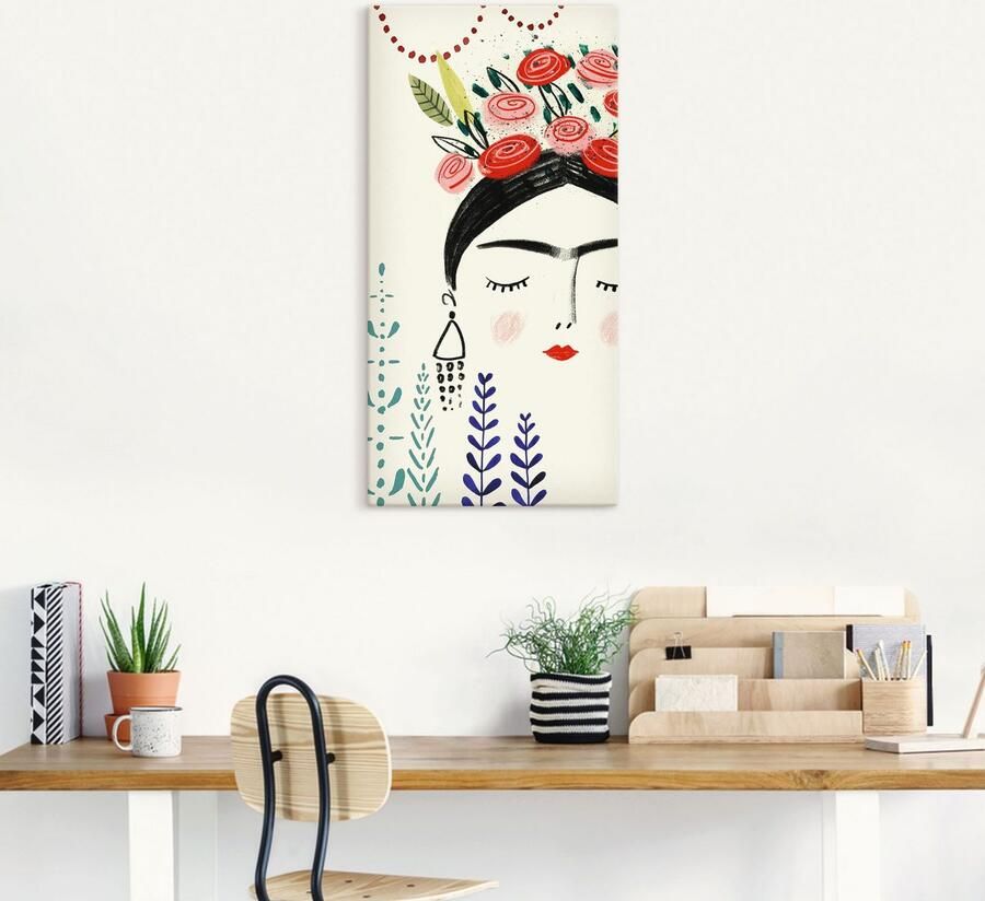Artland Artprint op linnen Frida's droom collectie B - Foto 4