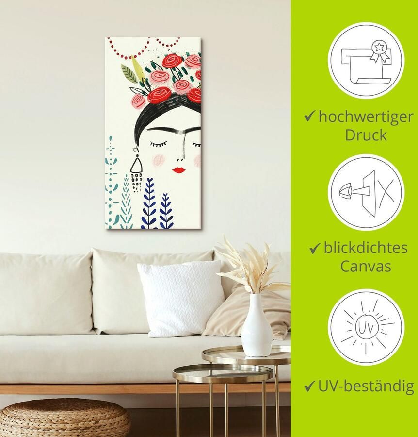 Artland Artprint op linnen Frida's droom collectie B - Foto 3