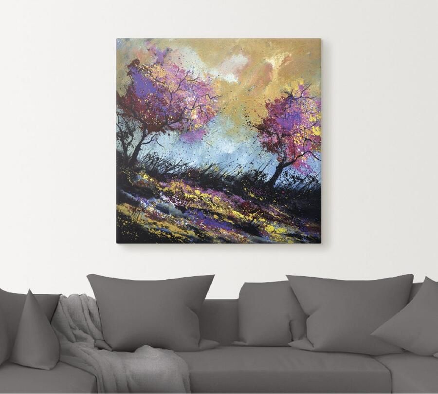 Artland Artprint op linnen Herfst-eiken - Foto 5