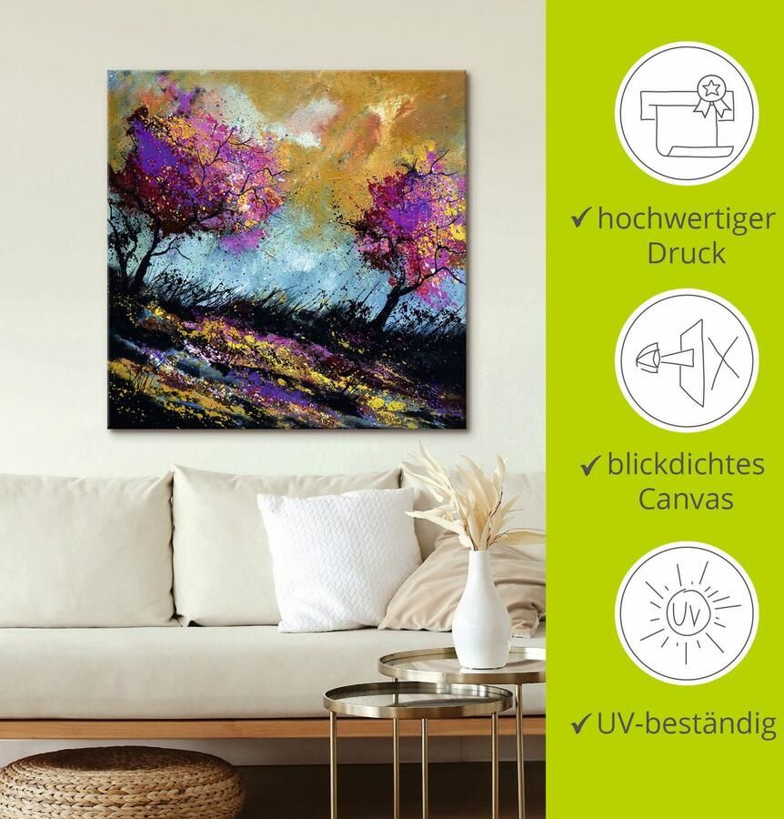 Artland Artprint op linnen Herfst-eiken - Foto 3