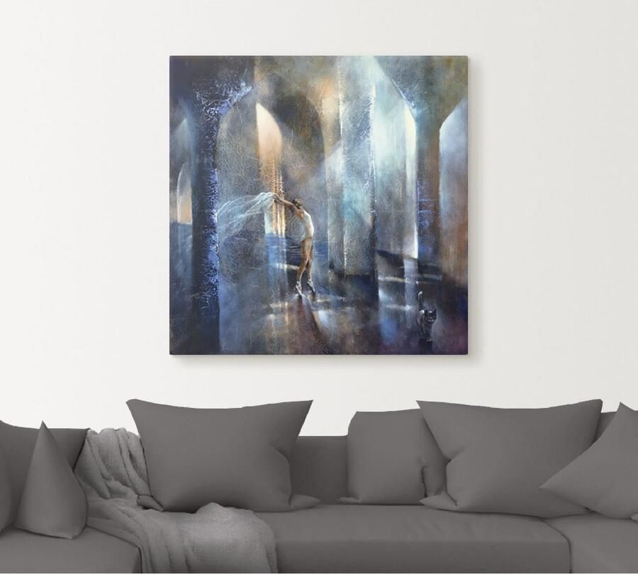 Artland Artprint op linnen Kat en danseres - Foto 4