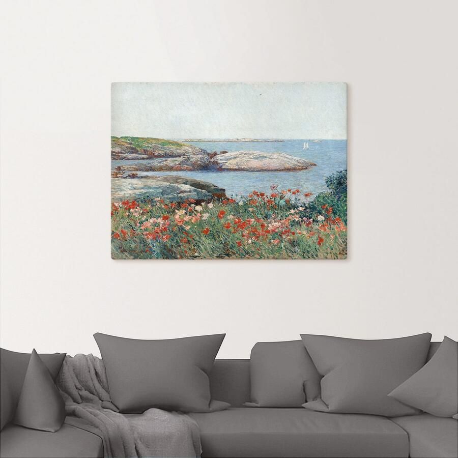 Artland Artprint op linnen Klaproos Isles of Shoals. 1891 - Foto 2