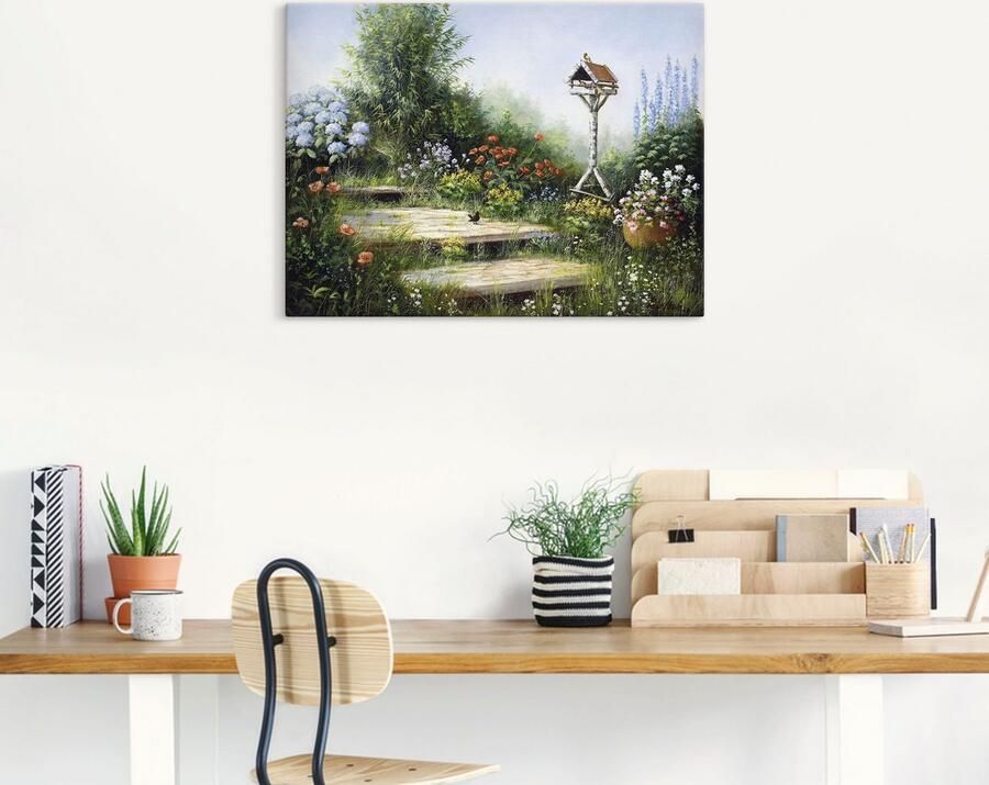 Artland Artprint op linnen Liederen van de vogels - Foto 5