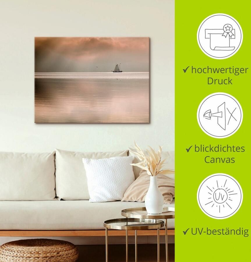 Artland Artprint op linnen Momenten van rust... - Foto 3