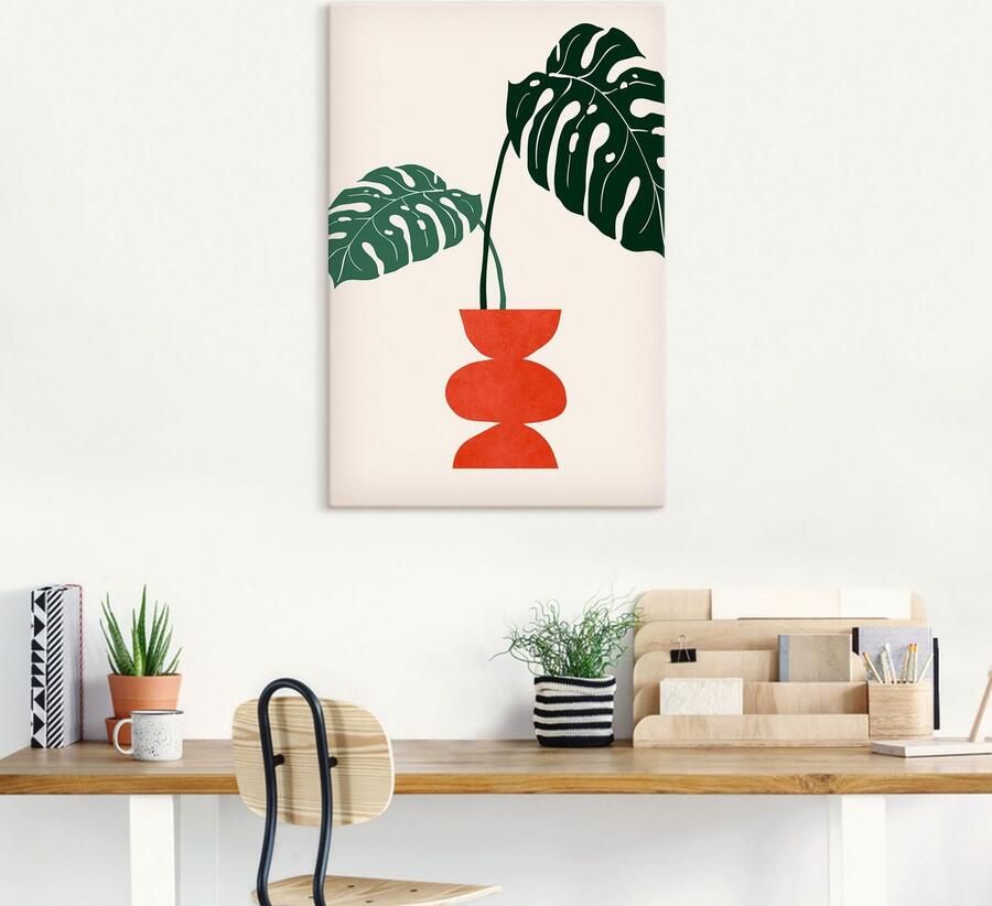 Artland Artprint op linnen Mooie dagen gespannen op een spieraam - Foto 4