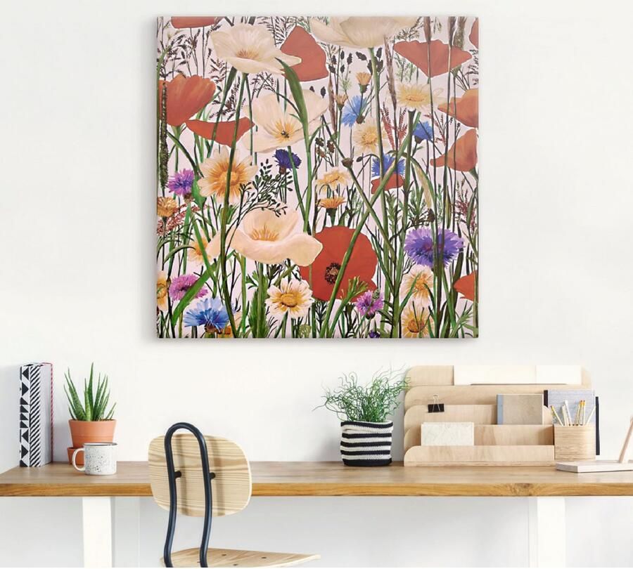 Artland Artprint op linnen Multicolour en natuurlijk - Foto 4