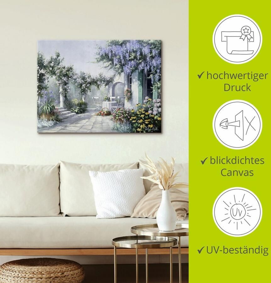 Artland Artprint op linnen Natuurlijke magie gespannen op een spieraam - Foto 3