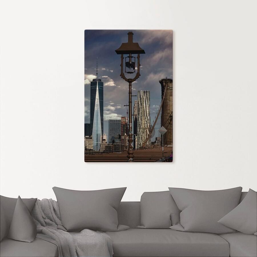 Artland Artprint op linnen New York One World Trade center