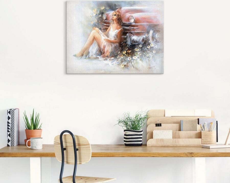 Artland Artprint op linnen Ontspannen - Foto 5