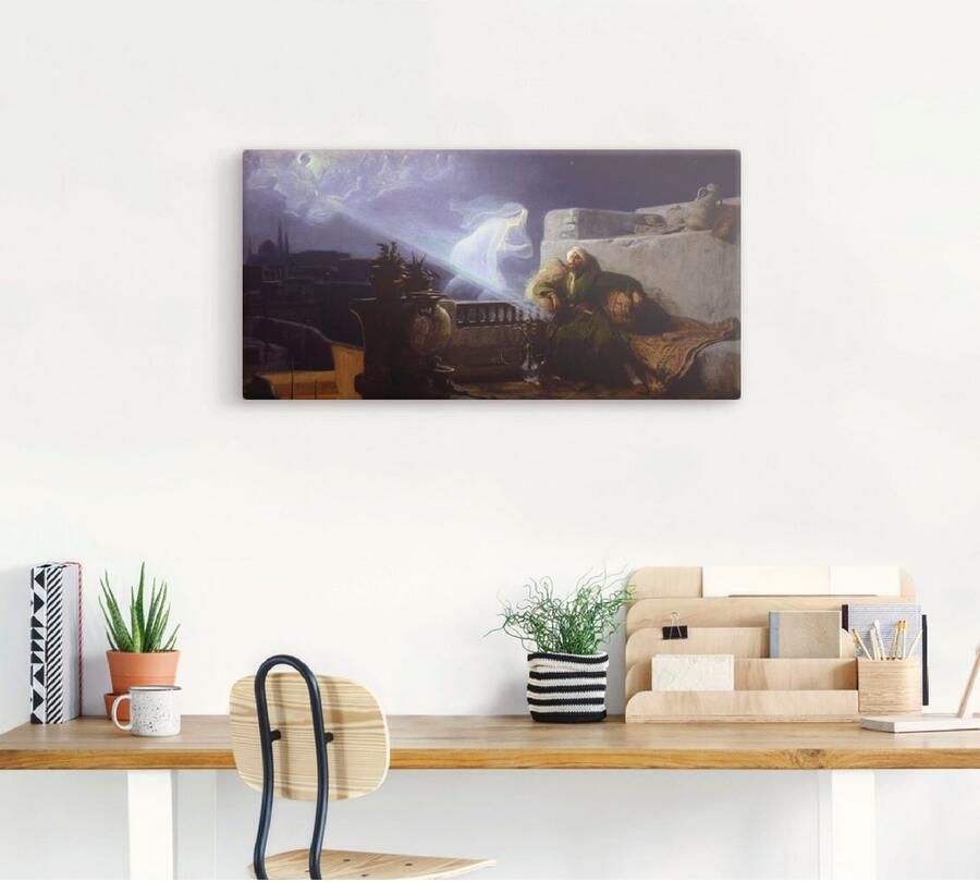 Artland Artprint op linnen Oriëntaalse droom. 1904 gespannen op een spieraam - Foto 3