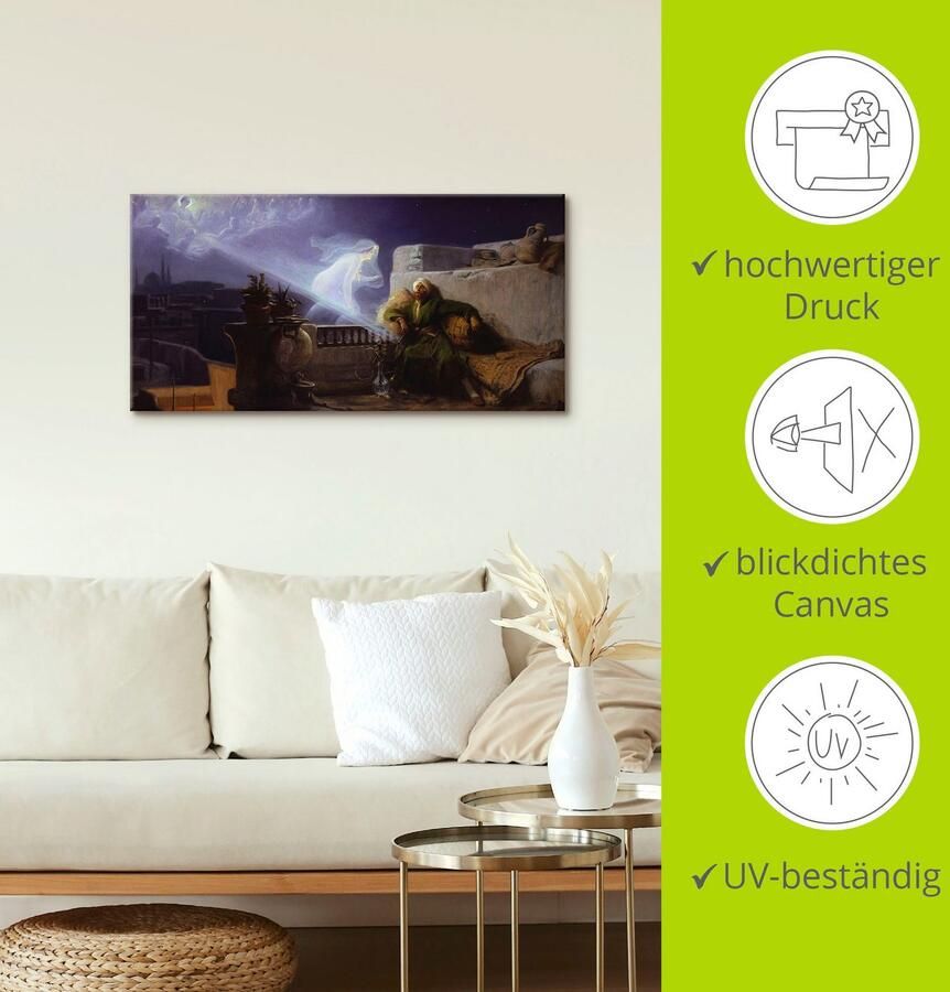 Artland Artprint op linnen Oriëntaalse droom. 1904 gespannen op een spieraam - Foto 2