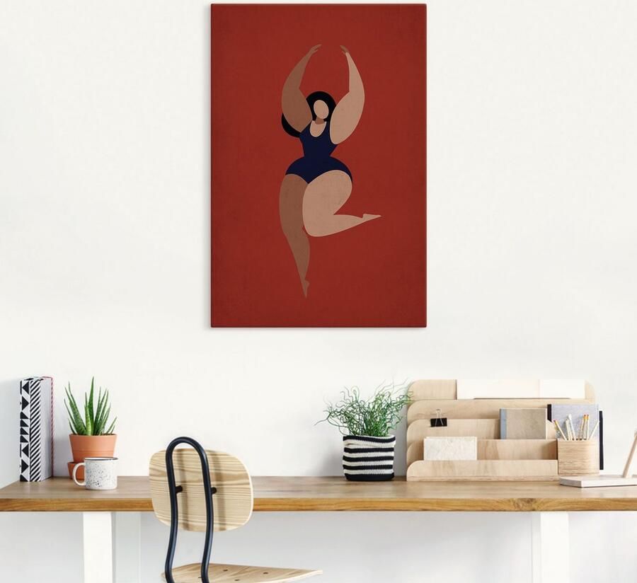 Artland Artprint op linnen Prima ballerina's gespannen op een spieraam - Foto 4