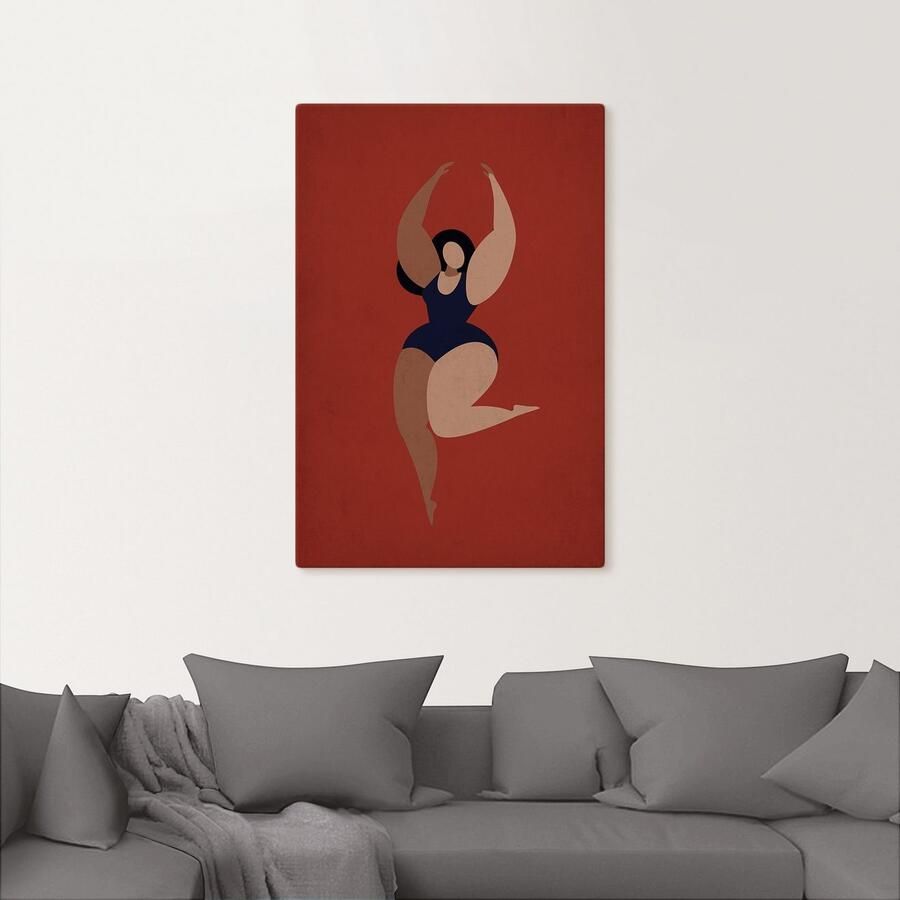 Artland Artprint op linnen Prima ballerina's gespannen op een spieraam