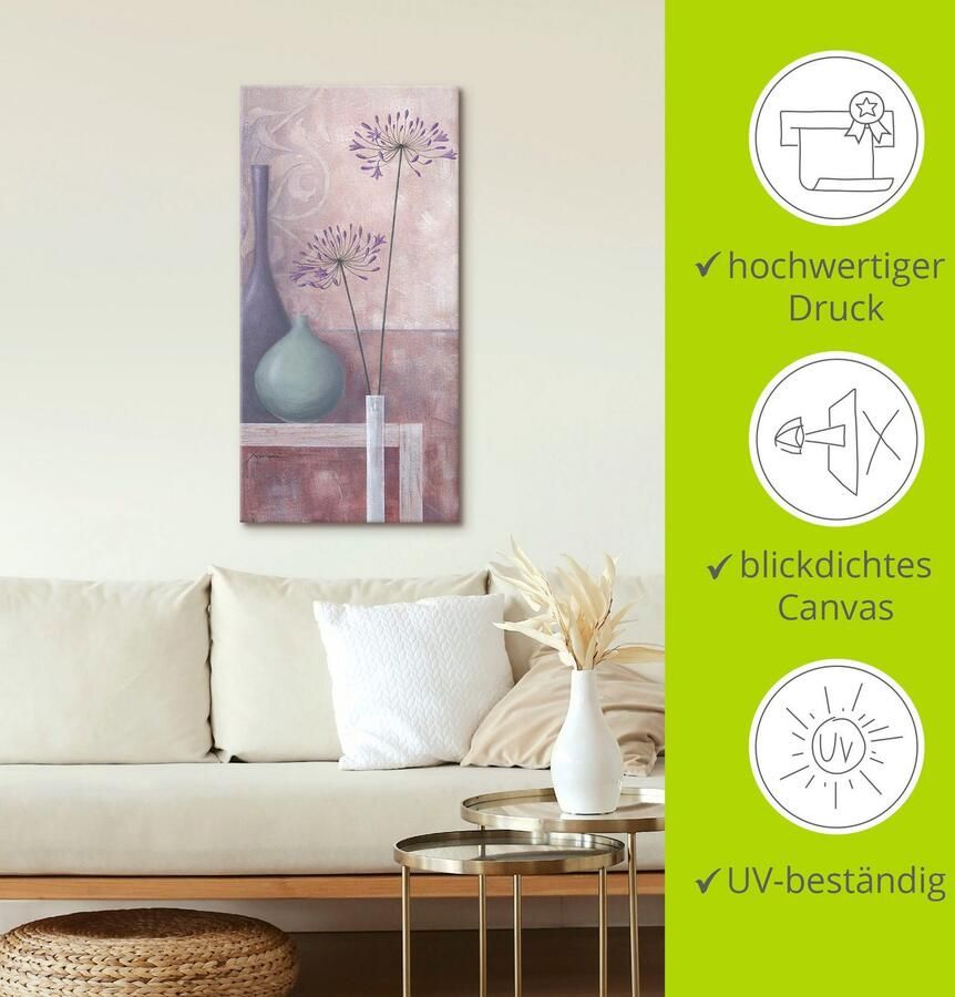 Artland Artprint op linnen Schaduw I gespannen op een spieraam - Foto 3