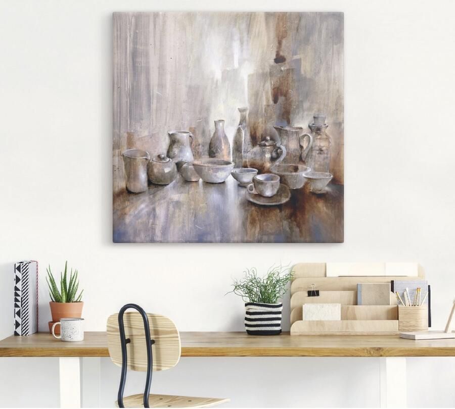 Artland Artprint op linnen Stilleven gespannen op een spieraam - Foto 3