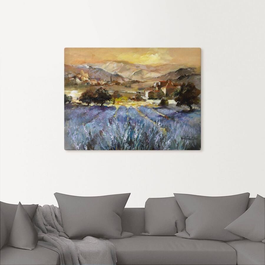 Artland Artprint op linnen Toscane Romantic I gespannen op een spieraam