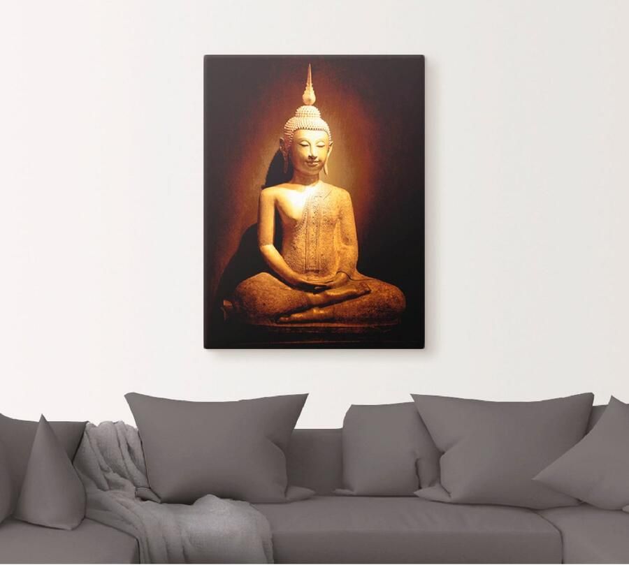 Artland Artprint op linnen Verlicht gespannen op een spieraam - Foto 4