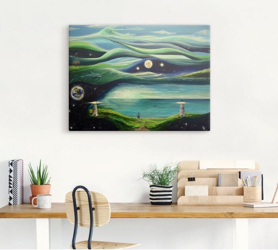 Artland Artprint op linnen Verschillende levens - Foto 3