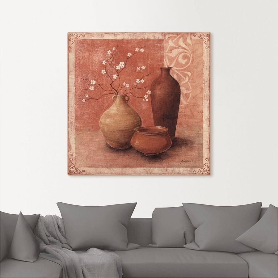 Artland Artprint op linnen Voorjaar in Fergana dal gespannen op een spieraam - Foto 2